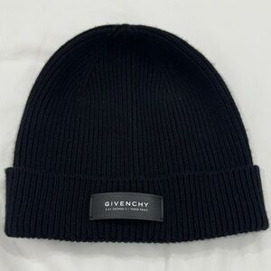 Givenchy Black Knit Beanie